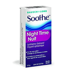 Soothe Night Time Relief, Dry Eye Therapy, Ophthalmic Ointment, 3.5g