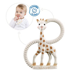 Sophie la girafe - Teething Ring - Sooth Painful Gums for Babies - Natural Rubber Sophie the Giraffe - For Babies from Birth