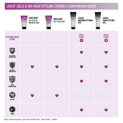 Joico JoiGel Styling Hair Gel, Adds Body and Volume to Wavy or Curly Hair, Humidity Protection