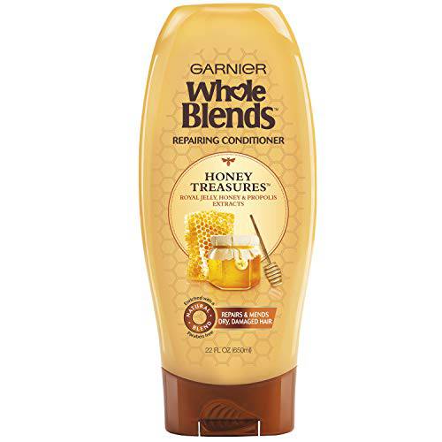 Garnier Whole Blends Honey Treasures Repairing Conditioner, 650 mL - Zecoya