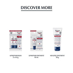 EUCERIN AQUAPHOR Lip Balm Repair Stick for Dry, Chapped and Cracked Lips, 4.8g | Aquaphor Lip Repair | Non-Comedogenic Lip Balm | Fragrance-free Balm | Recommended by Dermatologists