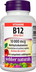 B12 Ultra-Strength 10,000 mcg Sublingual Tablets 