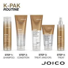 Joico K-PAK Liquid Reconstructor, Leave In Spray for Fine, Damaged Hair, 300mL