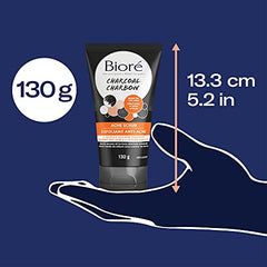 Bioré Charcoal Acne Scrub, Exfoliating Wash for the Face (130 g)