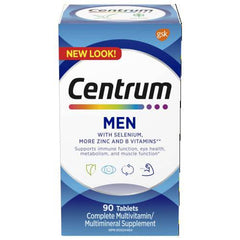 Centrum Men Multivitamins/Minerals Supplement, 90 Tablets (Packaging May Vary)