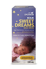 Dr. Chase Pediatrics Kolik Sweet Dreams Gripe Water Nighttime Formula All Natural Gas Drops for Babies - Herbal Formula to Ease Digestive Discomfort & Fussiness, Alcohol Free, 150ml