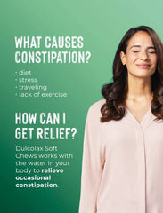 Dulcolax Soft Chews, Mixed Berry, Dependable and Gentle, Laxatives for Fast Occasional Constipation Relief, Vegan, Stimulant-Free, Gluten-Free, For Adults & Kids Ages 12 and Over - 30 ct, Pink