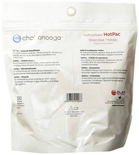 Chattanooga Original Hydrocollator Moist Heat Therapy HotPac: Standard-Size Hot Pack (10" W x 12" L)