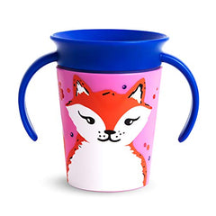 Munchkin Miracle 360˚ Trainer Cup, 6 Ounce, Fox