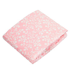 Kushies Baby Fitted Crib Sheet, Pink Berries