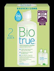 Biotrue Multi-Purpose Solution Twin Pack