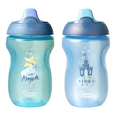 Tommee Tippee Sippee Cup, Blue and Green, 10 Ounce, 2 Count