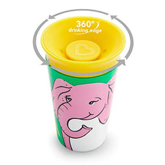 Munchkin Miracle 360˚ Wildlove Sippy Cup, 9oz, Elephant, 1 Count