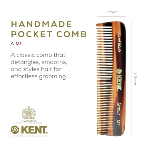 Kent Handmade Sawcut Comb, OT