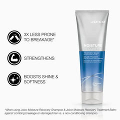 Joico Moisture Recovery Treatment Balm for Thick Coarse Hair, Moisturizing and Conditioning for Dry Damaged Hair with Keratin