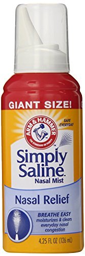 ArmatHammer Simply Saline Adult Nasal Mist, Original, Giant Size, 4.25 Oz Pack Of 3 381 gram