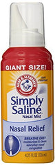 ArmatHammer Simply Saline Adult Nasal Mist, Original, Giant Size, 4.25 Oz Pack Of 3 381 gram