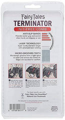 Fairy Tales Terminator Lice and Nit Comb, 2-Ounce (Colors May Vary)