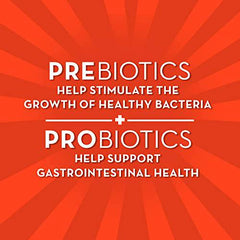 Align DUALBIOTIC PREbiotic + PRObiotic Gummies, Helps Support a Healthy Digestive System, 1 Doctor Recommended Probiotic Brand*, Made With Naturally Sourced Fruit Flavours, 60 Count