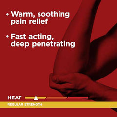 RUB A535 Muscle & Joint Heat Cream, Deep Penetrating Pain Relief, Regular Strength, 100 g