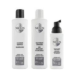 Nioxin System Kit 2 for Natural Hair with Progressed Thinning Hair, Full Sized Kit