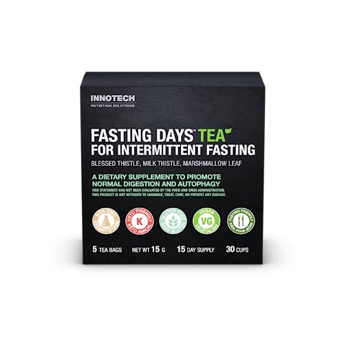 Innotech Nutrition Fasting Days Tea - 5 Count (2 Weeks Supply)