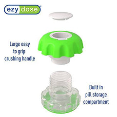 EZY DOSE Ezy Crush Pill Crusher and Grinder, Large, Crushes Pills, Vitamins, Tablets, Assorted Colors