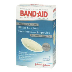 Band-Aid Hydrocolloid Bandages for Heels, Waterproof Adhesive, Hydro Seal, 6 Bandages, clear