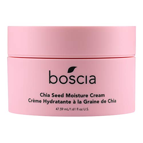 boscia Chia Seed Moisture Cream - Vegan Skincare, Skincare Sensitive Face Lotion