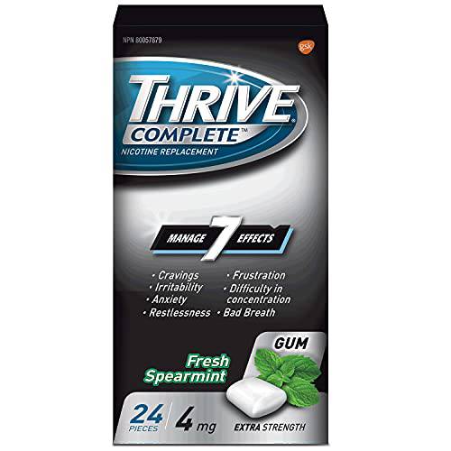 Thrive Complete Gum 4mg Extra Strength Nicotine Replacement