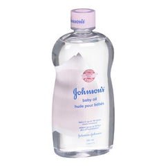 Johnson's Baby Oil, Mineral Oil Moisturizer and Baby Massage Oil, 591 ml