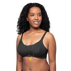 Medela 3 in 1 Nursing and Pumping Bra | Breathable, Lightweight for Ultimate Comfort When Feeding, Electric Pumping or in-Bra Pumping, Black, Small