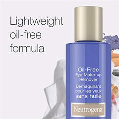 Neutrogena Oil-free eye Makeup Remover for Sensitive Eyes, Removes Waterproof Makeup, 162 Milliliters