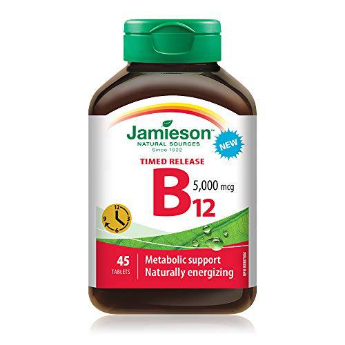 Jamieson Vitamin B12 Methylcobalamin 5,000 mcg Timed Release