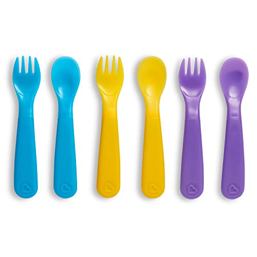 Munchkin Color Changing Forks and Spoons 6Pk, 1 Count