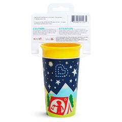 Munchkin-Miracle-360-Degree-Glow-in-The-Dark-Sippy-Cup,-9-Oz,-Camping,-Yellow