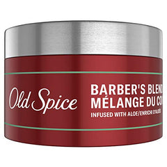 Old Spice Barber's Blend Styling Cream for Men, Infused With Aloe, 85 Grams