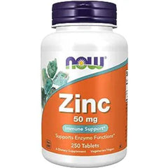 Now Foods Zinc Gluconate 50mg 250tab