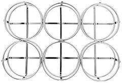 Drive Medical Chrome Oxygen 6 Cylinder Rack, 1 Each 1 Count