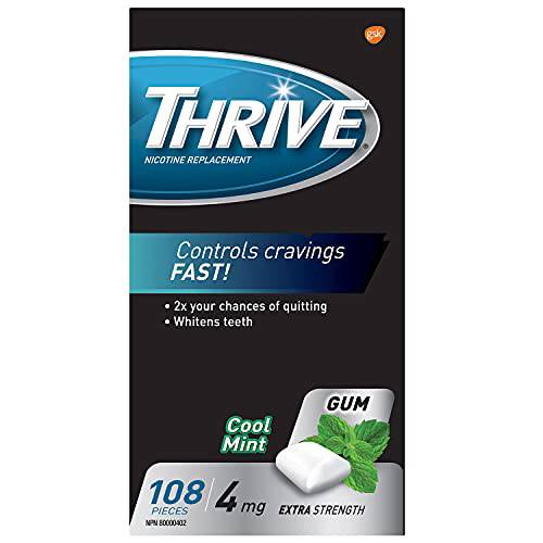 Thrive Gum 4mg Extra Strength Nicotine Replacement