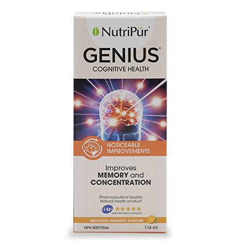 Nutripur GENIUS adults - Memory - Concentration - ADD/ADHD, 114 ml