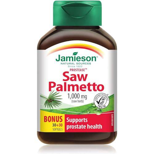 Jamieson Prostease Saw Palmetto 1,000 mg Dry Herbs