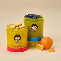 Whiskware Container Stackable Snack, 2 1/3 Cup, Wonder Woman Character