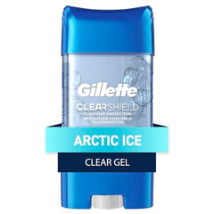 Gillette Antiperspirant Deodorant for Men, Clear Gel, Arctic Ice, 72 Hr. Sweat Protection,108 grams