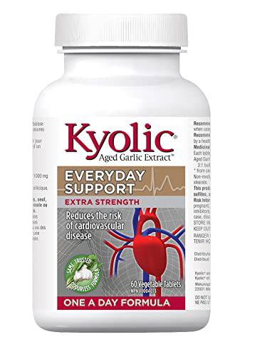 Kyolic - Odourless Aged Garlic Extract Extra Strength One-A-Day 1000mg, 60 Capsules