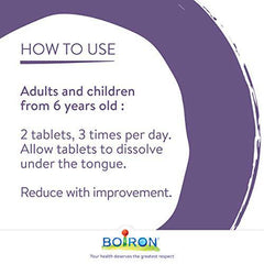 Boiron Quietude 90 tablets, Great for sleep and minor sleeping disorders (restlessness, difficulty falling asleep, nocturnal awakening, occasional sleeplessness) and nervousness (hypersensitivity, irritability). Homeopathic Medicine.