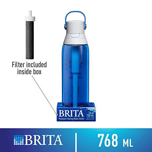 Brita Premium Filtering Water Bottle with Filter BPA-Free - Zecoya