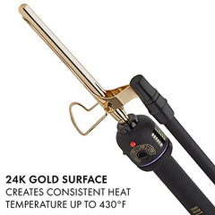 Hot Tools HT1106 Micro Mini Professional Marcel Curling Iron with Multi Heat Control, 3/8 Inches