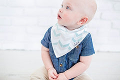 Baby Bandana Drool Bibs 4 Pack Gift Set For Boys “Archer Set” by Copper Pearl