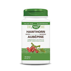 Nature's Way Hawthorn Berries Health Supplement, 180 Count